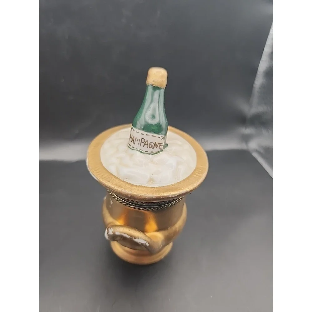 Takahashi Bunny Enesco Decorative Trinket Boxes Hinge Teapots & Champagne Party!